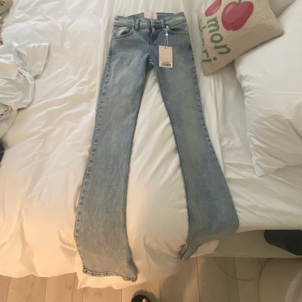 Brand New REVICE low down/ something special low rise jeans size 24 NWT.